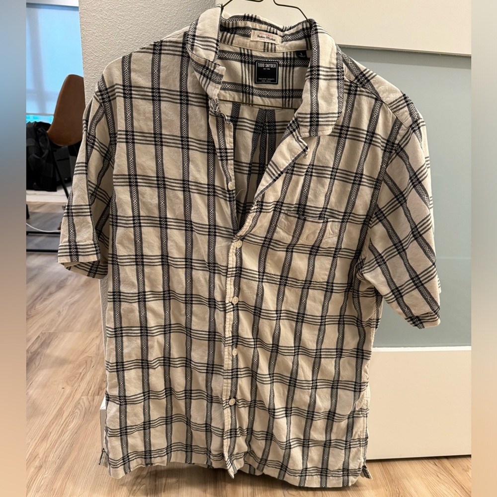 Todd Snyder Short Sleeve Button Down